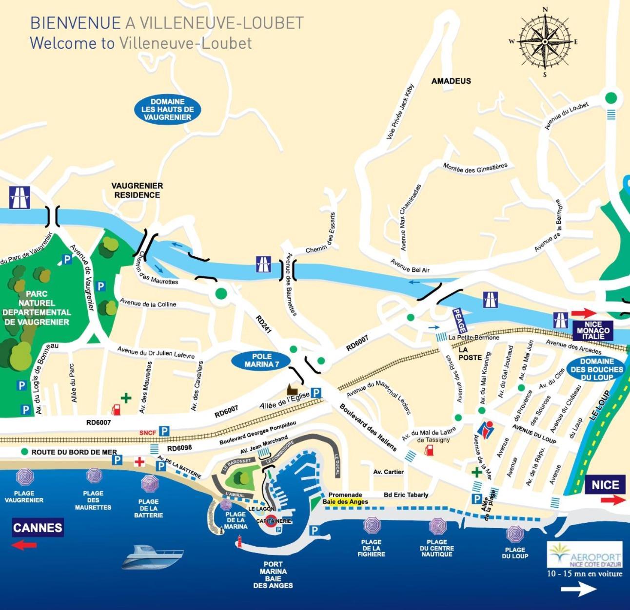 Charmant Studio Pres De La Plage Avec Jacuzzi Et Terrasse Privative 卢贝新城 外观 照片